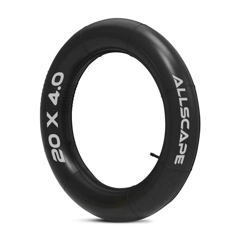 Happy Ebikes HEB - Heavy Duty Bike Tube for Ebike Tires - Puncture Resistant Inner Tube for 20x4 / 26x4 Bike Tire  Fat Tire Tube  MTB  20 inch x 4.0 inch and 26 inch x 4.0 inch Bike Tubes (20"" x 4""  1 Pack) - Image 1